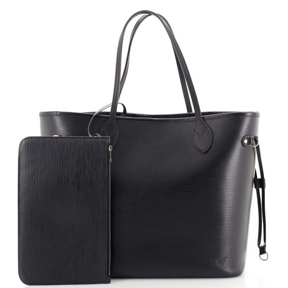 Louis Vuitton Neverfull Tote Epi Leather MM Black - Picture 2 of 10